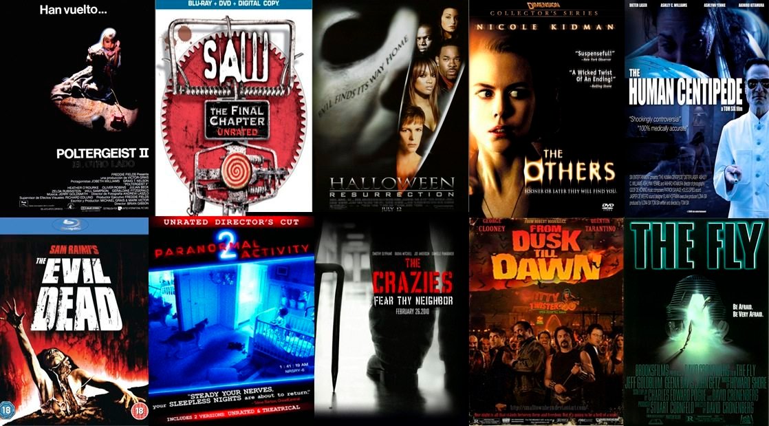 Especial Halloween: <br/> 13 películas de terror imprescindibles.