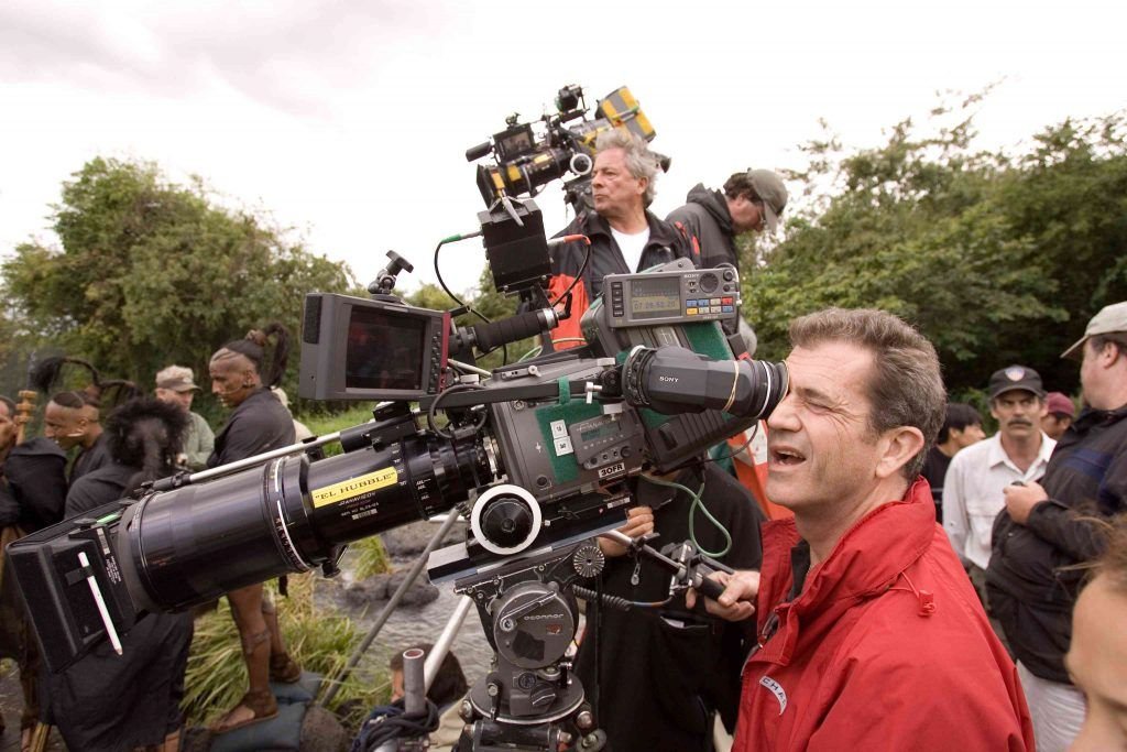 Mel Gibson dirigiendo 'Apocalypto'