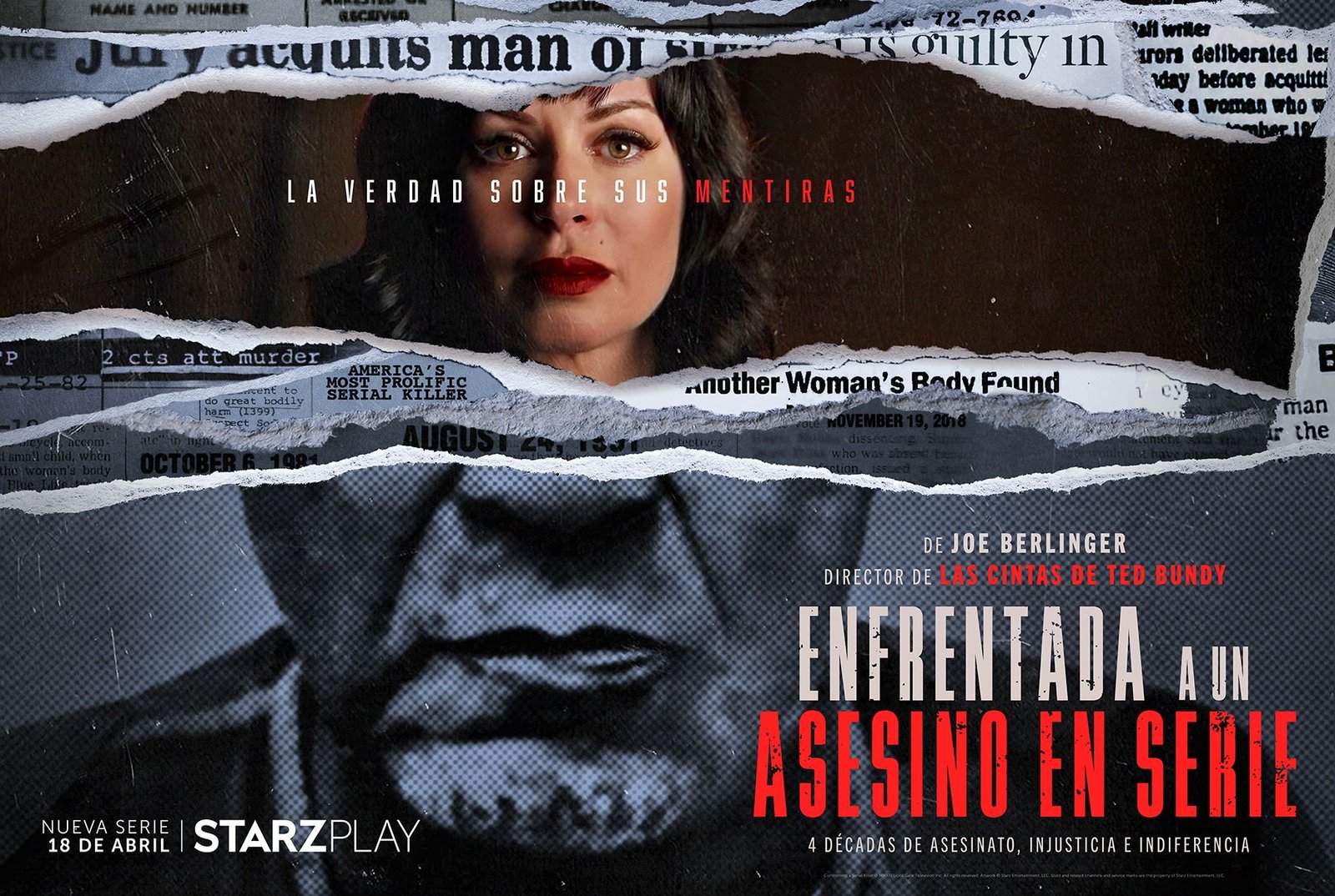 ‘Enfrentada a un asesino en serie’, diario de un asesino (Joe Berlinger, 2021) | Starzplay