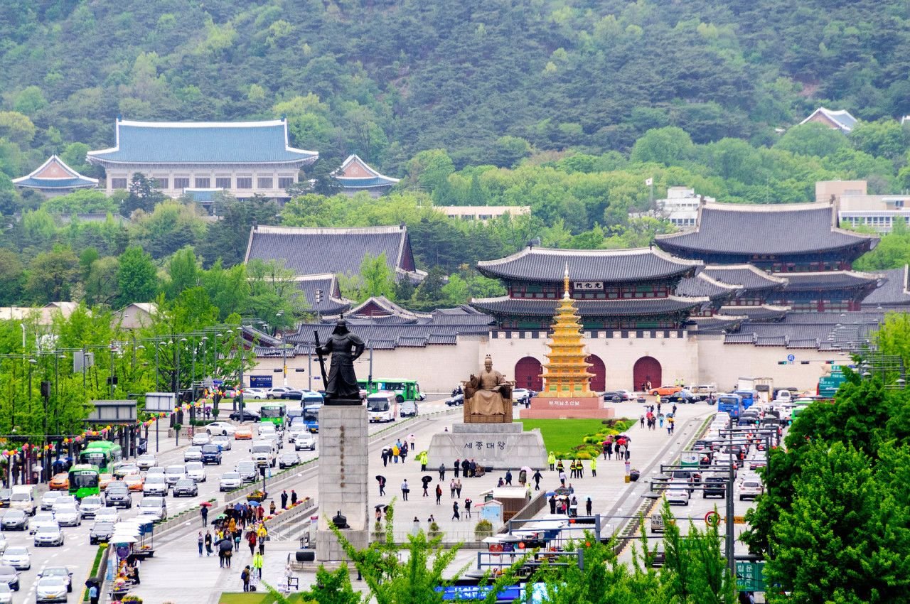 La plaza Gwanghwamun, Seúl para dramalovers