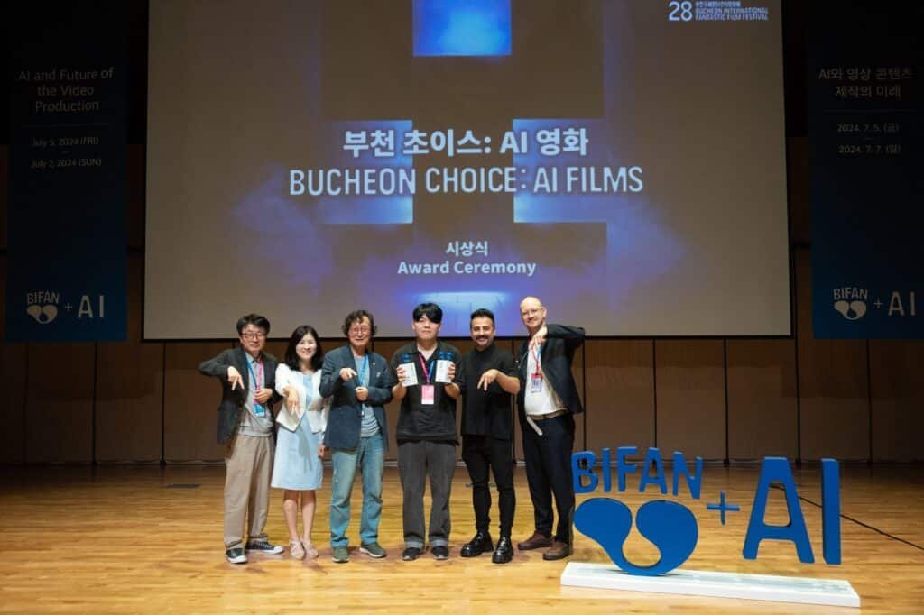 Conoce los ganadores de la competición de películas de IA del BIFAN 2024 